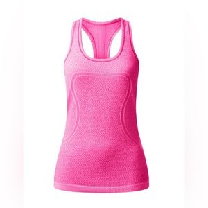 Lululemon Swiftly Tech Racerback in Heathered Raspberry Glo Light